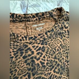 Banana Republic Animal Print Blouse